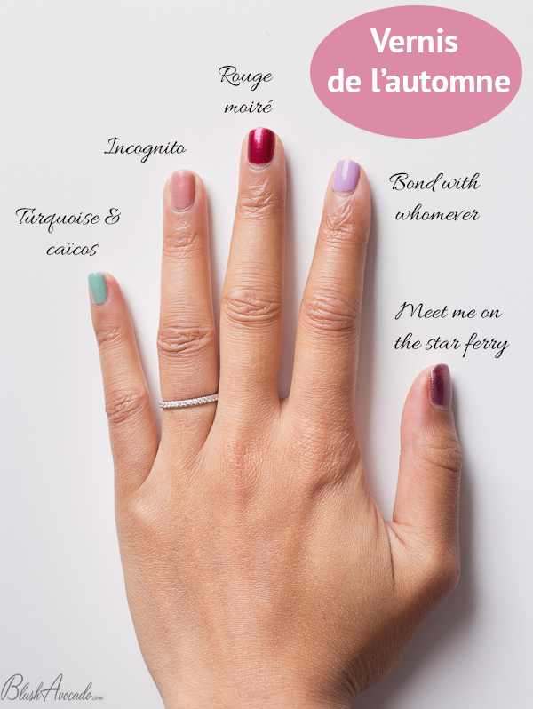 Vernis favoris de l’automne