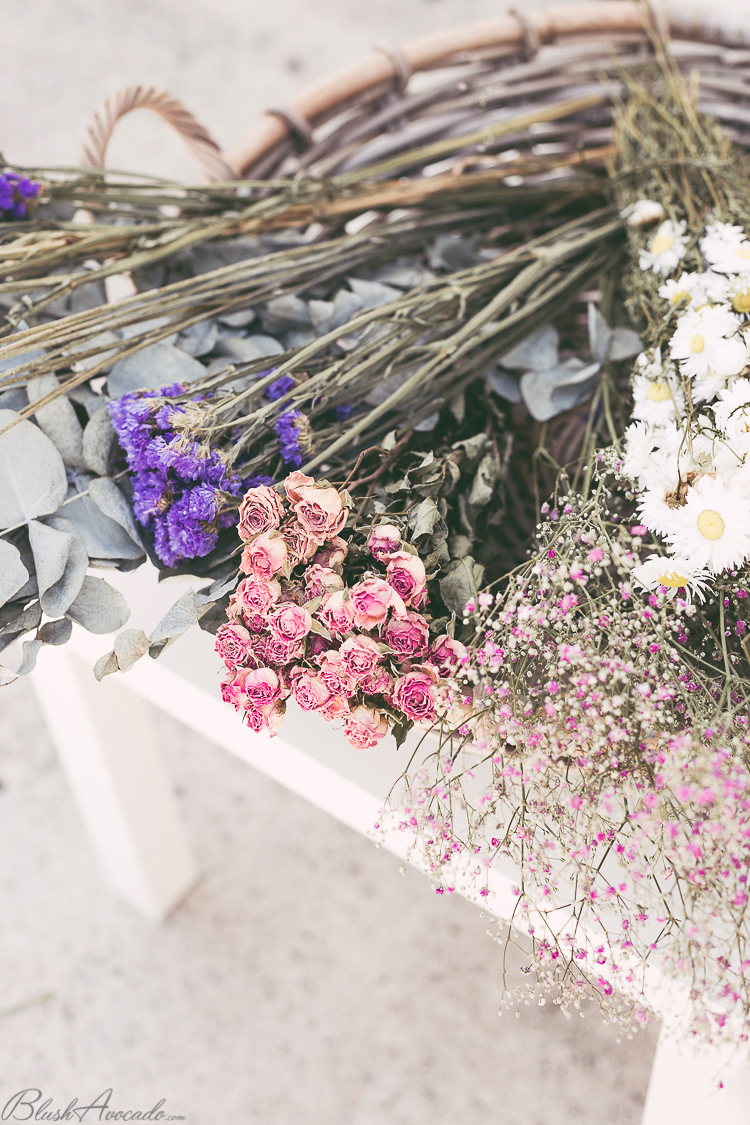 Passion fleurs séchées : DIY guirlande et bouquets avec France Fleurs