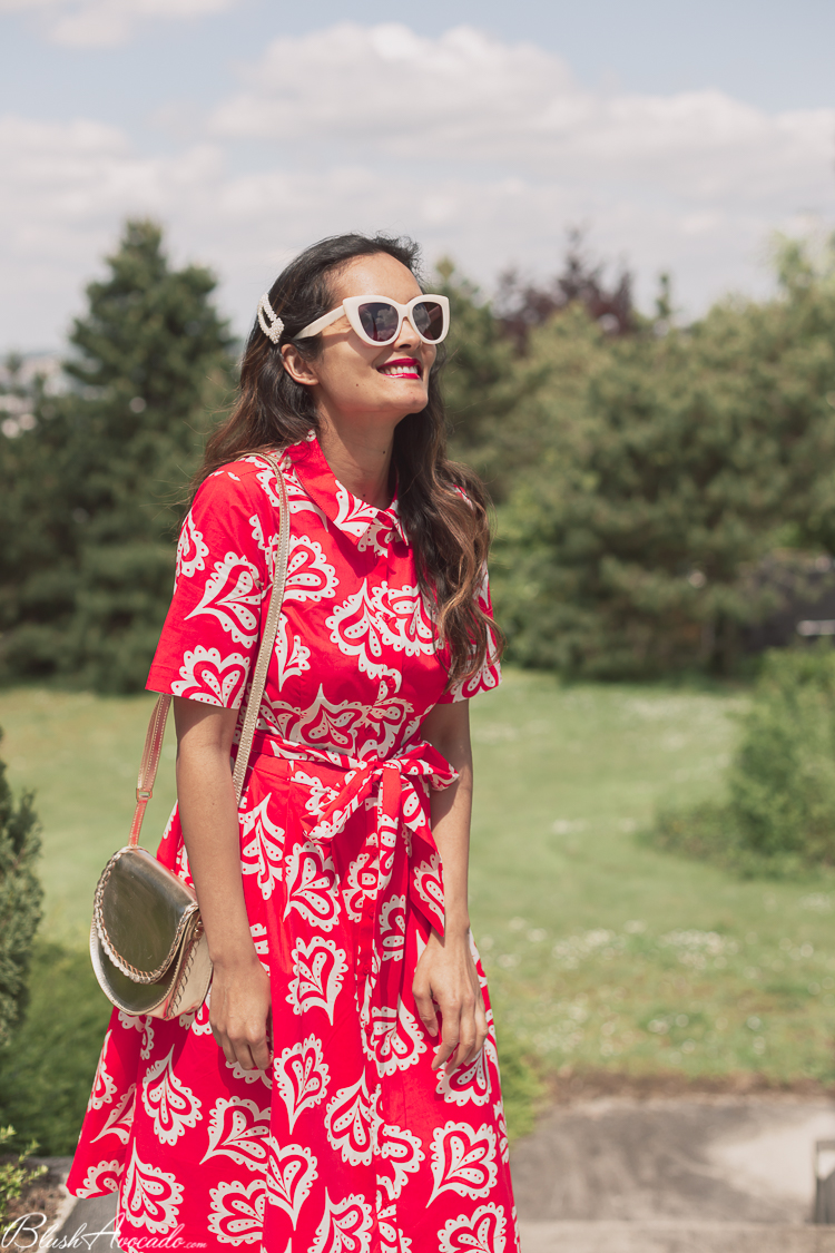 Robe chemise et look r tro