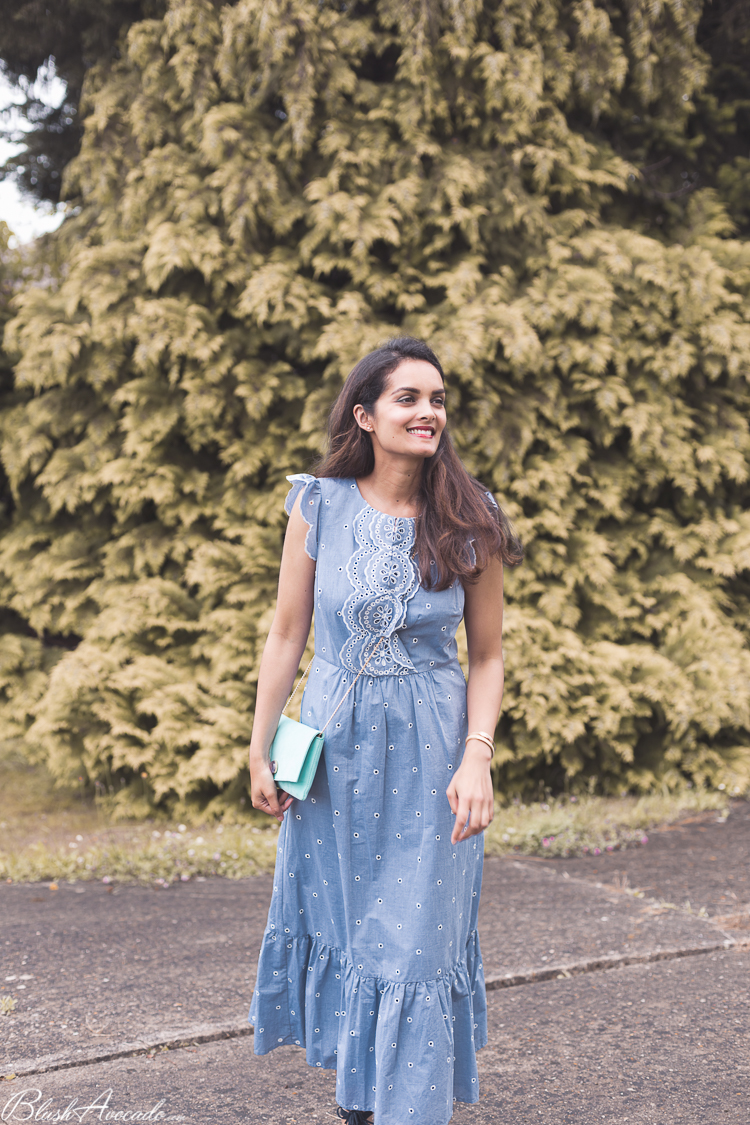 Robe ete sales broderie anglaise