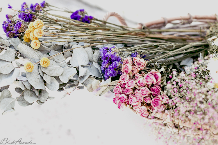 Passion fleurs séchées : DIY guirlande et bouquets avec France Fleurs
